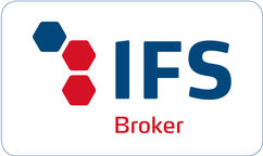 Bild zeigt IFS Broker Logo.